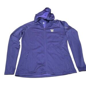 University Of Washington‎ Huskies Hooded Zip Columbia Womens  XL Purple